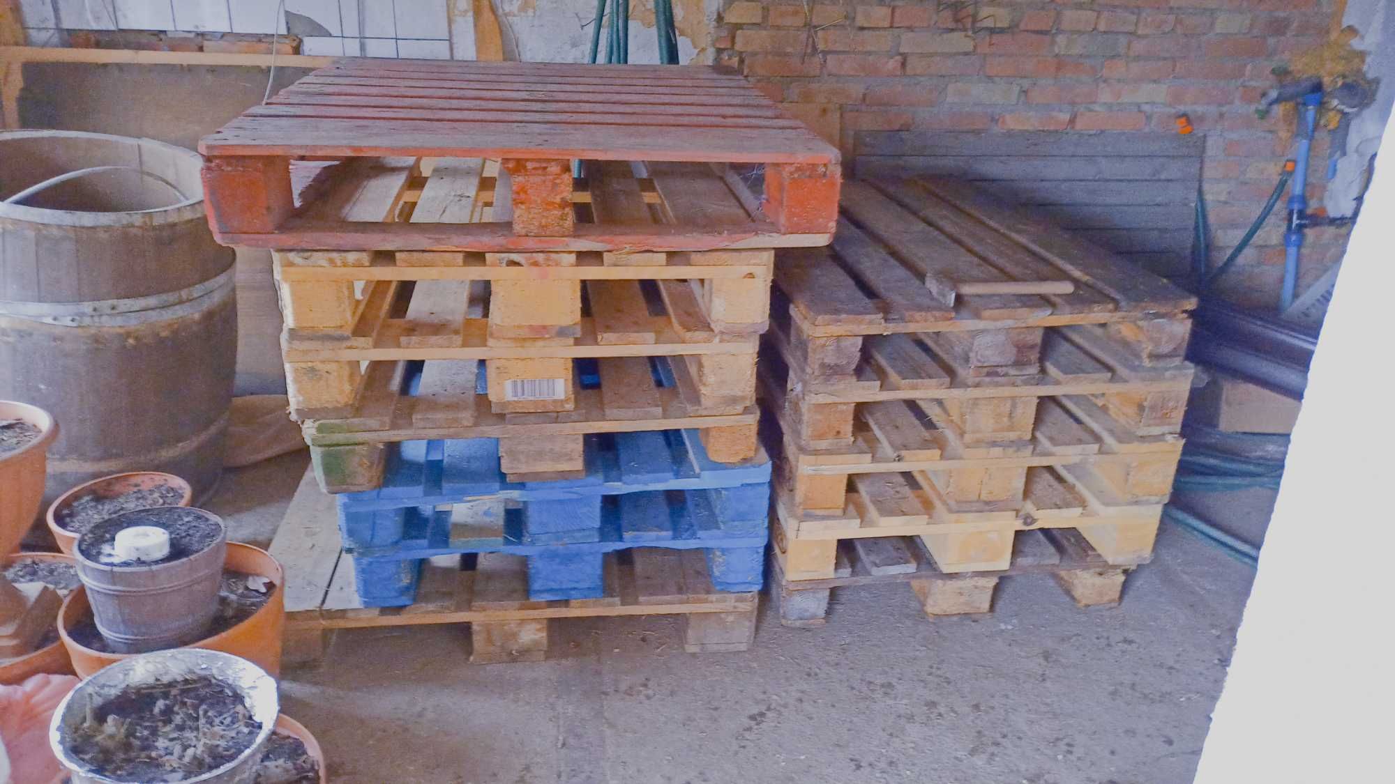Palety meble ogrodowe 200 sztuk zwykłe euro 120x100 oraz 80x120