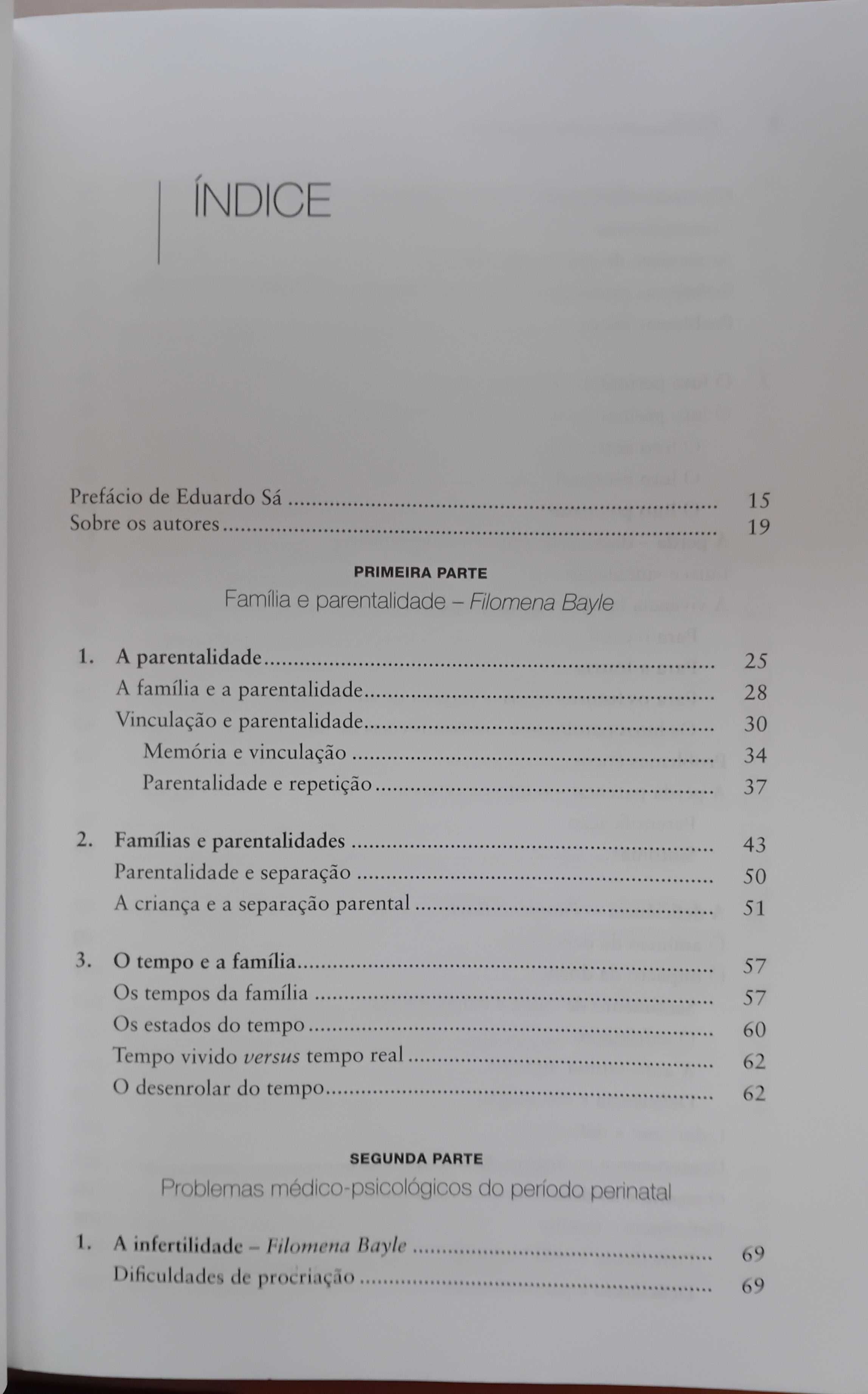 Perturbações da Parentalidade, Filomena Bayle e Serge Martinet