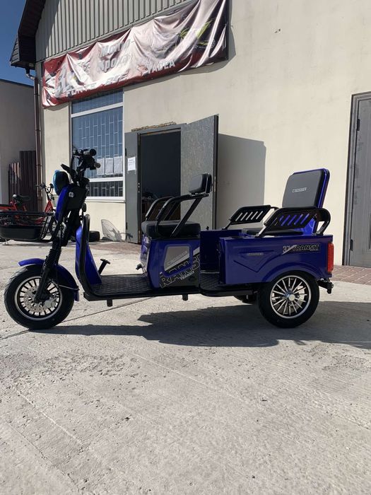 Crosser transit TR-5 тр4 TR-4 800W 72V 20Ah Blue Электроскутер три