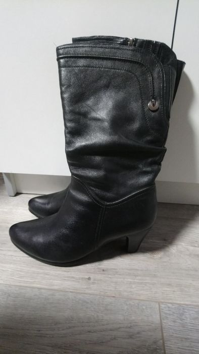 Срочно! Женские Кожаные зимние сапоги