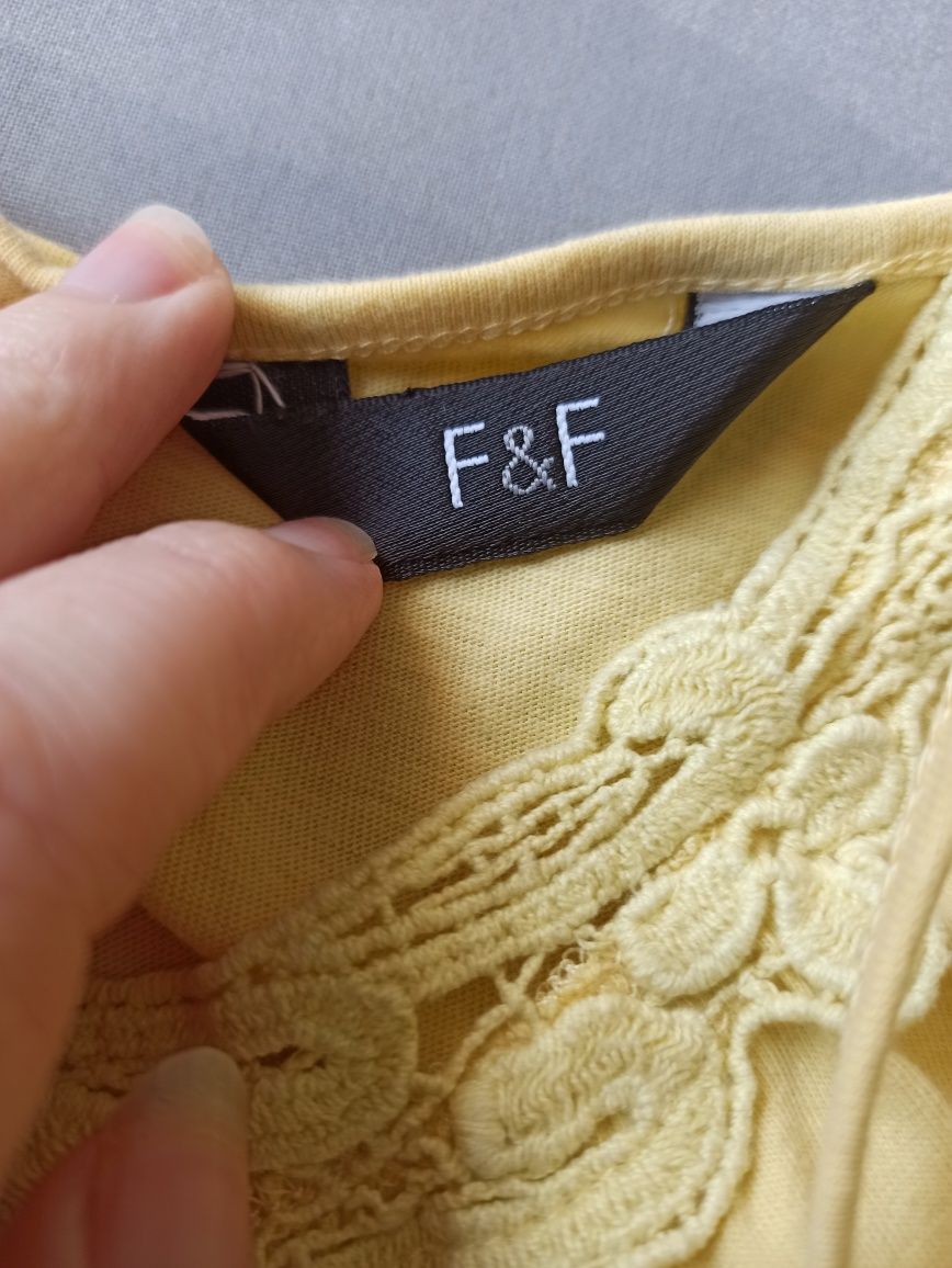 Sg Top damski 36 , 38 , S , M , żółty top 36 , 38 , S , M