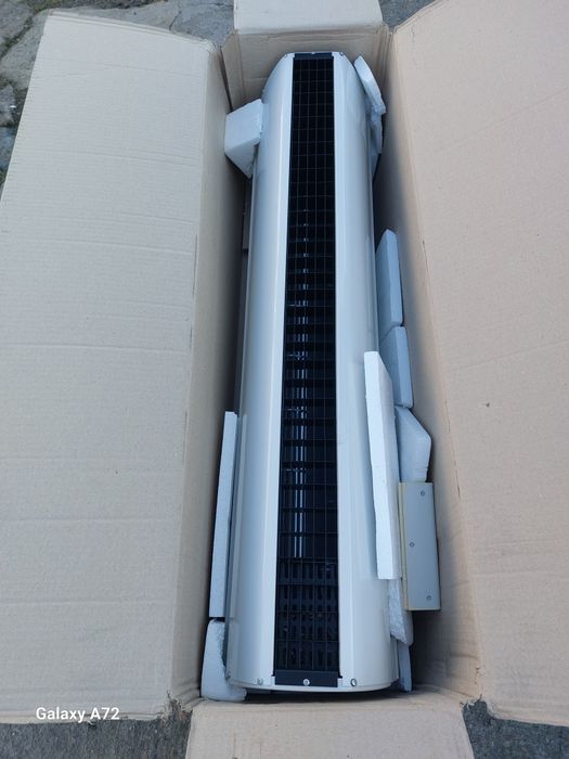 Kurtyna powietrzna nagrzewnica ze sterownikiem