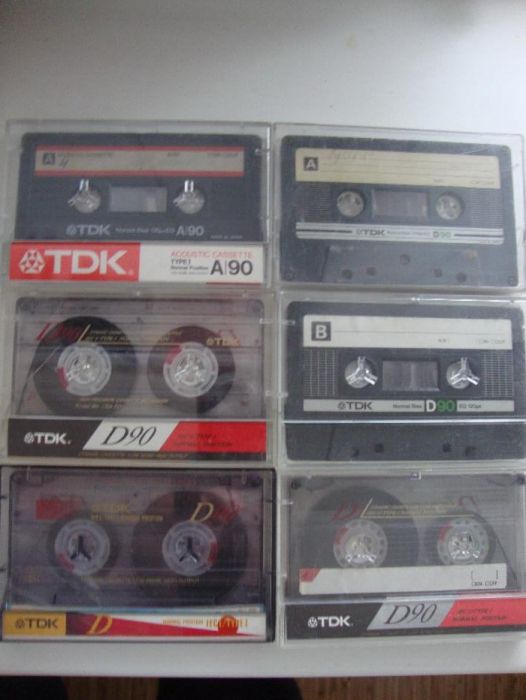 кассеты аудио JVC и другие
