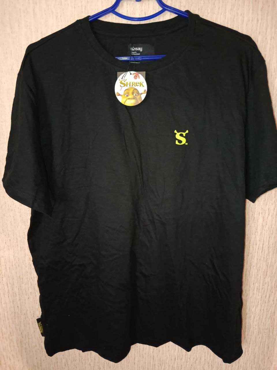 Футболка чорна Шрек Shrek, розмір XXXL