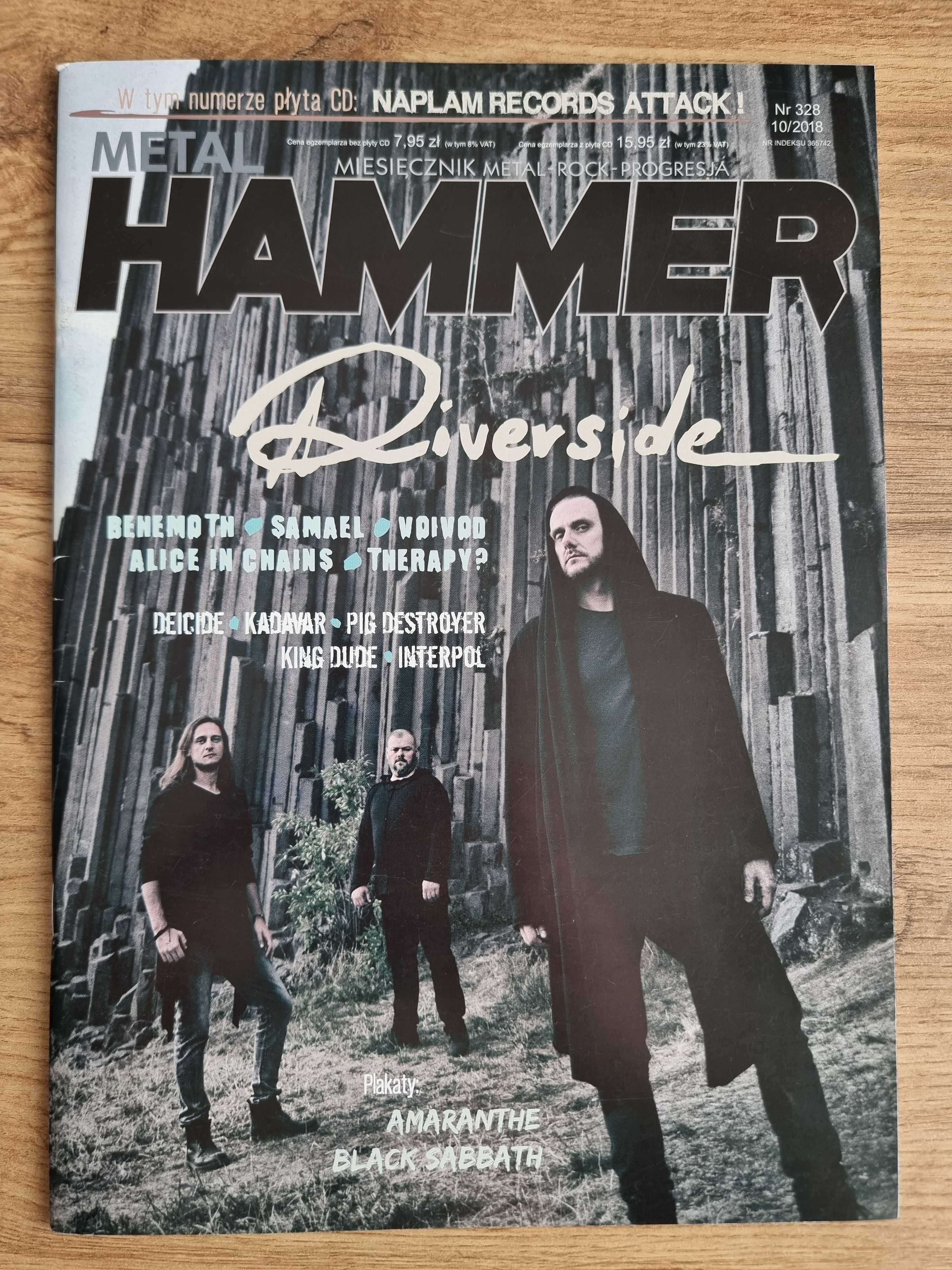 Metal Hammer 2018 - Behemoth, plakaty: Amanathe, Black Sabbath