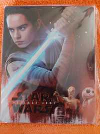 Steelboock  Blu Ray Star Wars  The Last Jedi Novo Selado