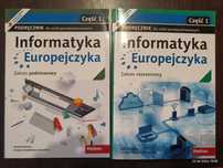 Informatyka Europejczyka część 1, stan idealny ,2 książki