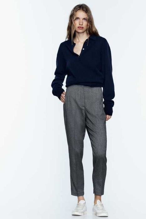 Новые брюки Zara с высокой талией