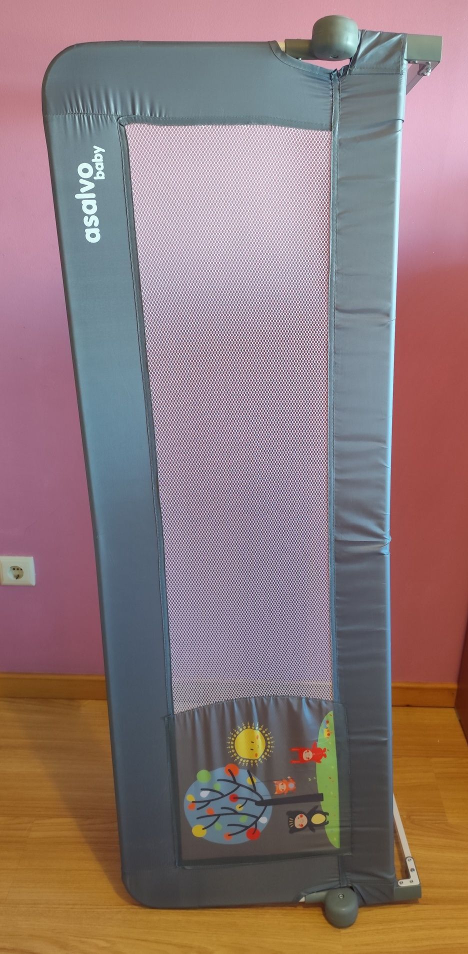 Barreira de segurança para cama de criança