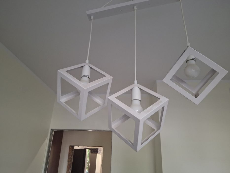 Lampa wisząca kwadraty