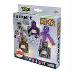 STIKBOT StikBot Metal Pack 3szt zestaw figurek Fiolet Złoty Srebrny me