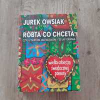 Książka Jurek Owsiak WOŚP 20 lat grania ROBTA CO CHCETA