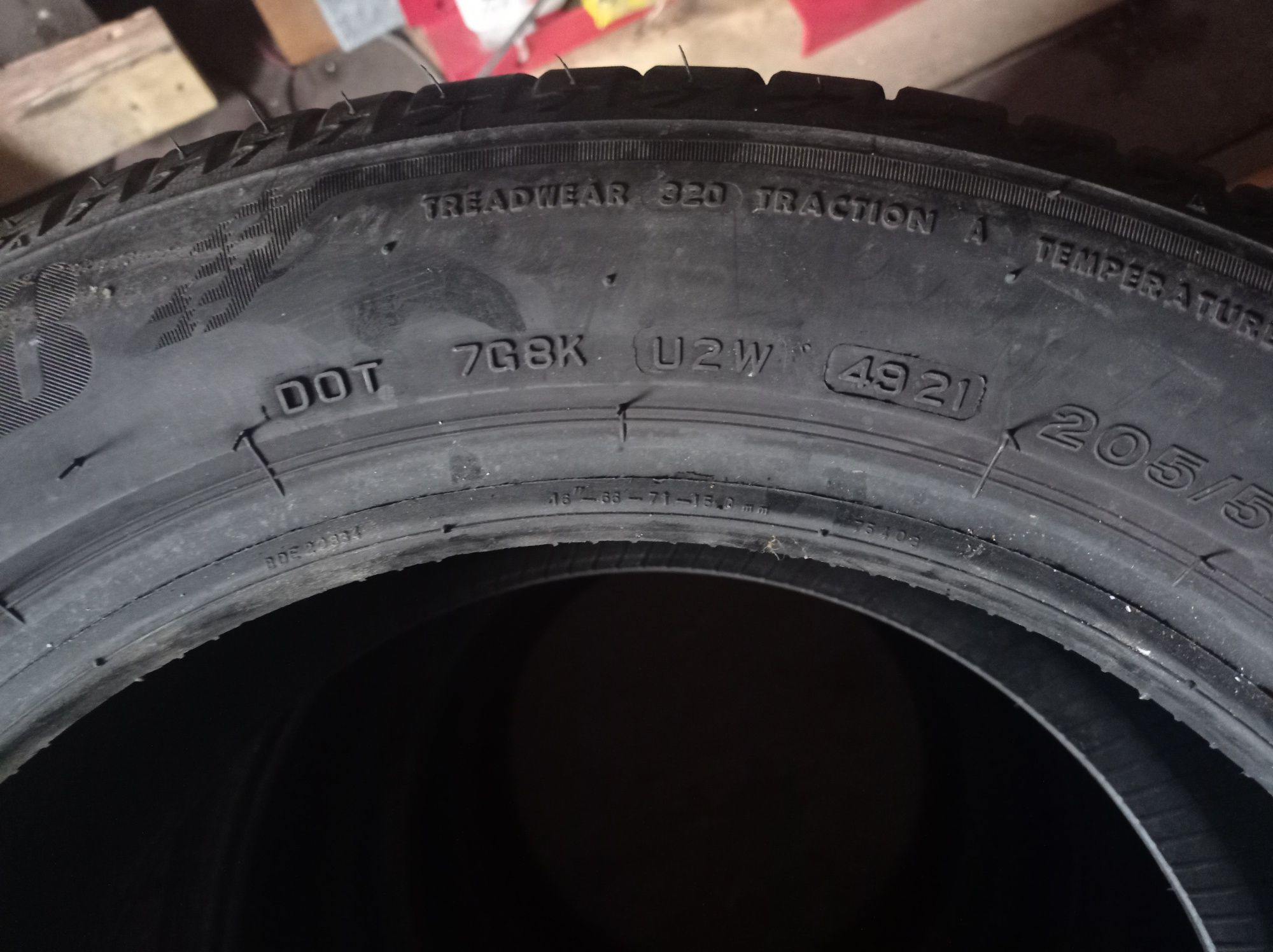 шини Bridgestone Turanza T005 205/55 R16 91W