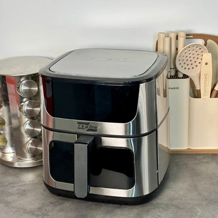 ‼️ ДЕШЕВЛЕ НЕ БУДЕТ ‼️Аэрогриль Аерофритюрница Zepline ZP-127 ГАРАНТИЯ
