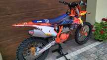 KTM SXF 250 Factory Edition 100mth, Yoshimura, nowy tłok, Transport