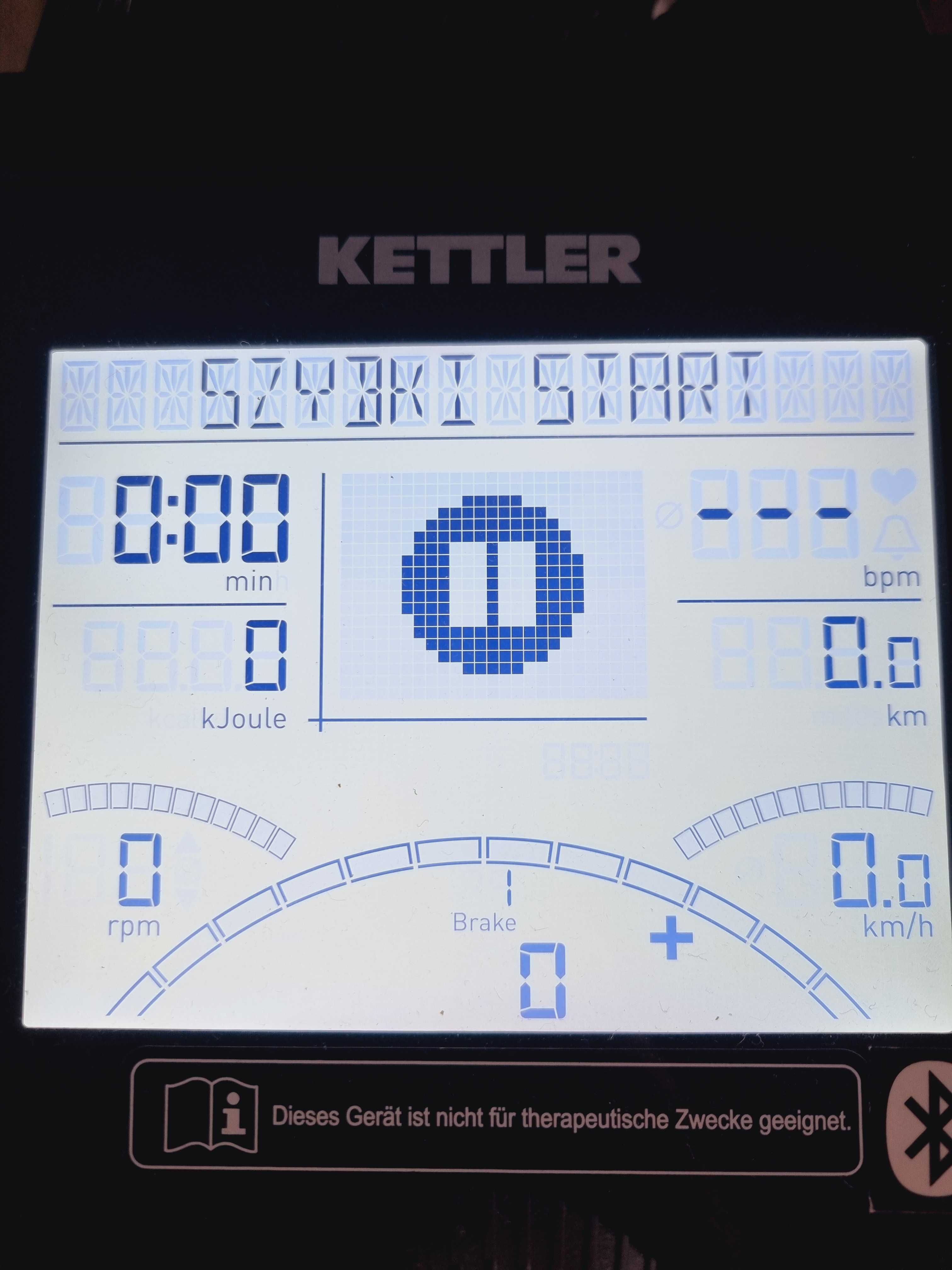 KETTLER GIRO.R3 rower treningowy magnetyczny poziomy Bluetooth zamiana
