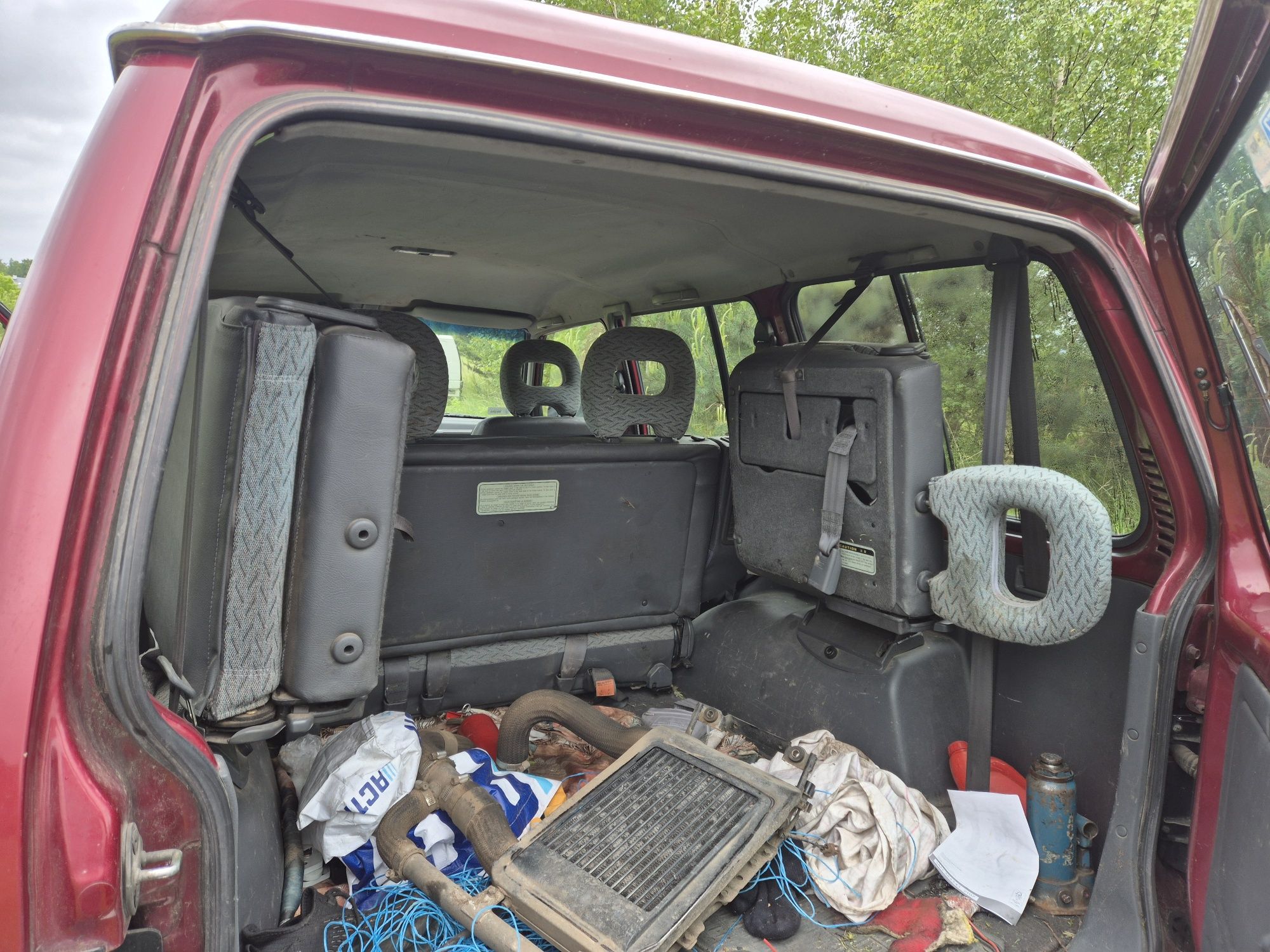 Mitsubishi pajero uszkodze