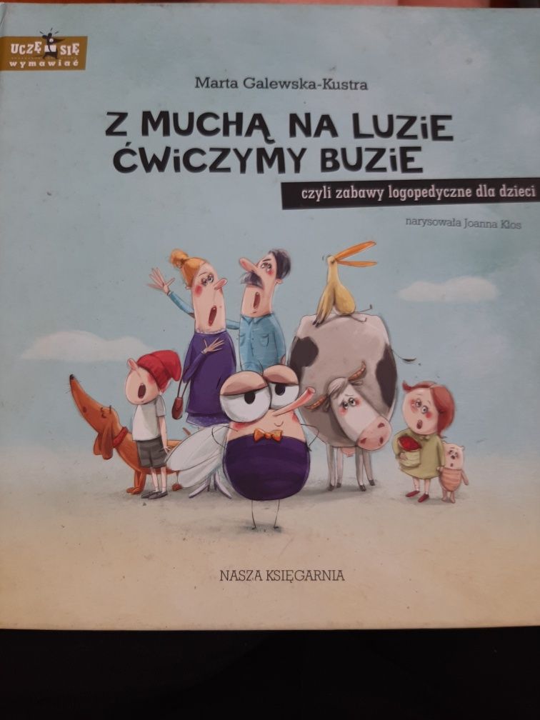 Książka z ćwiczeniami logopedycznymi