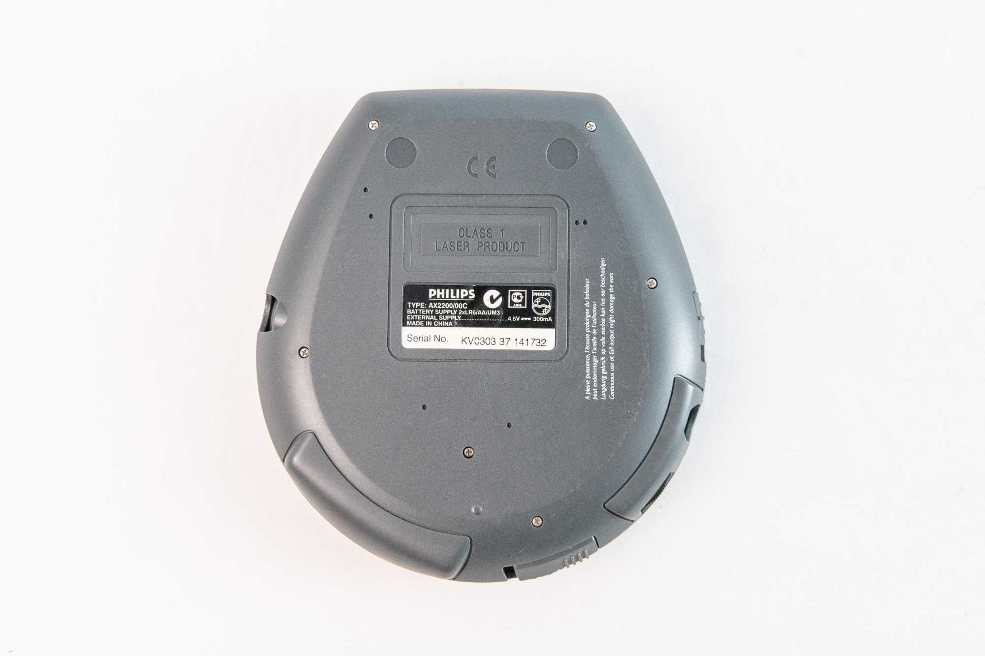 Discman CD Philips Shockproof AX2200 komplet
