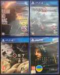 Продам 4 гри для PS4