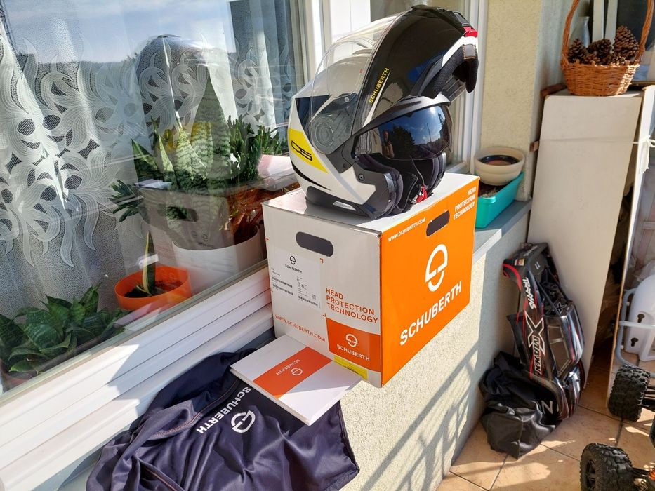 Schuberth C5 Szczękowy rozmiar XL 61cmpinlock blenda otwierany