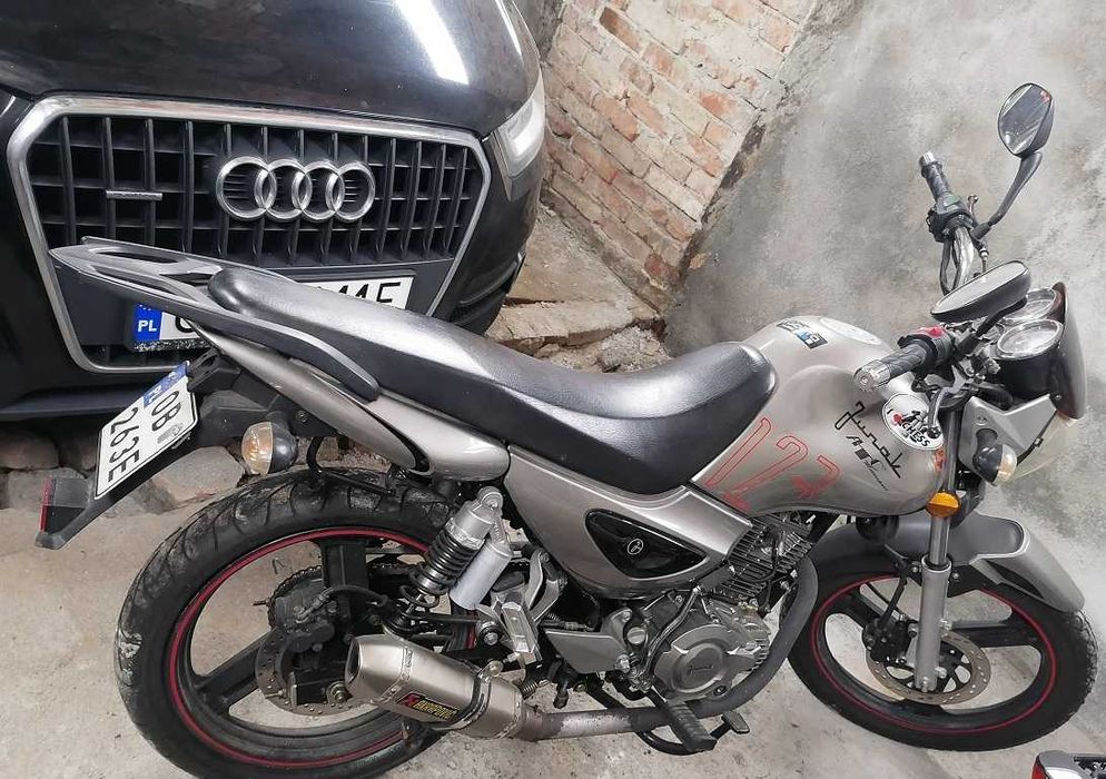 JUNAK 123 Motor Niski Przebieg Motocykl Romet Lieshou 125