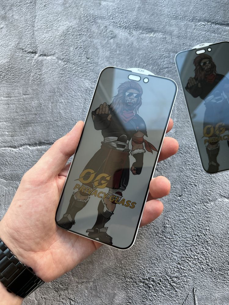 Захисне скло Антишпигун для iPhone