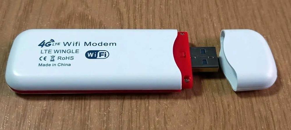 LTE 4G USB модем з Wi-Fi роутером (новий)