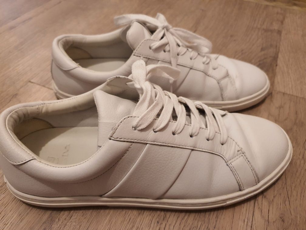 Białe sneakersy Massimo Dutti r. 41