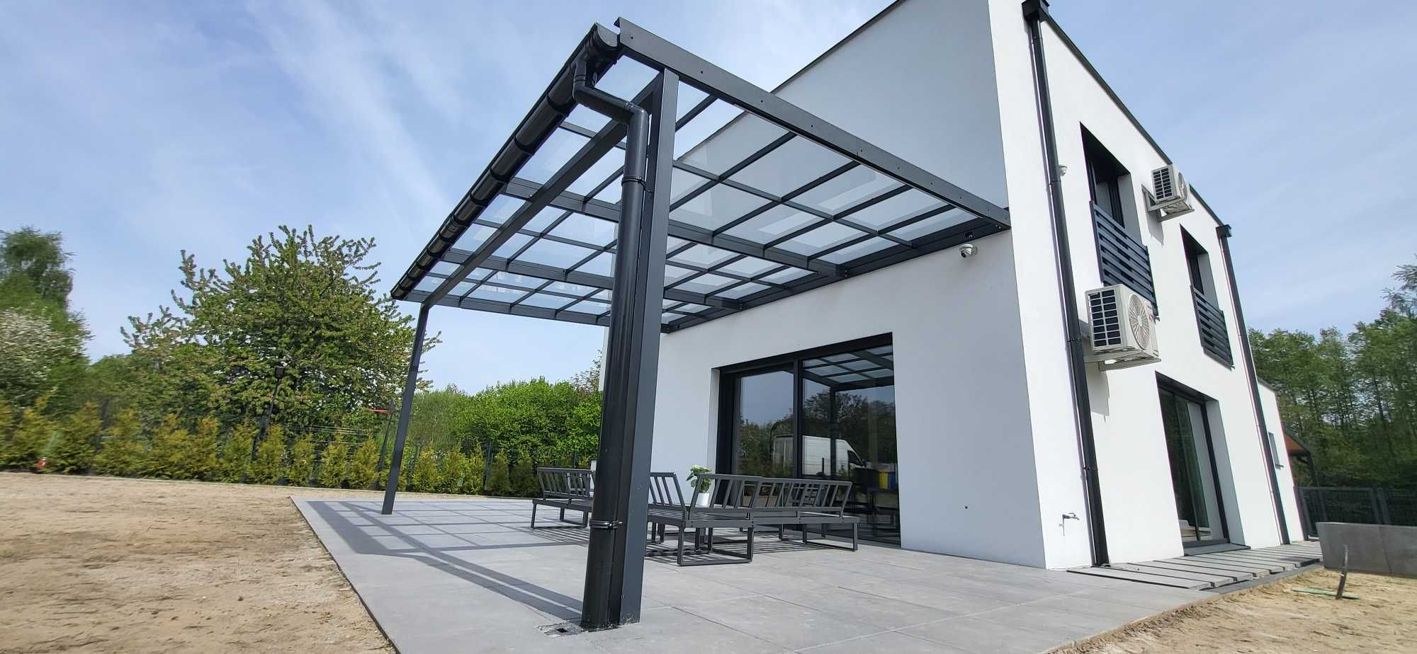 Zadaszenie tarasu Pergola z montażem Dowolny wymiar, szybko i solidnie