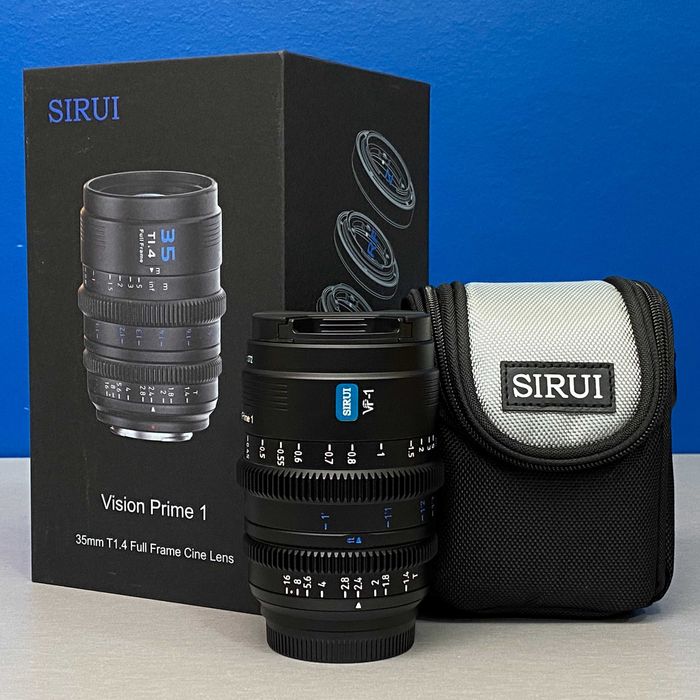 SIRUI Vision Prime 35mm T1.4 (Sony FE | Nikon Z | Canon RF | L-Mount)