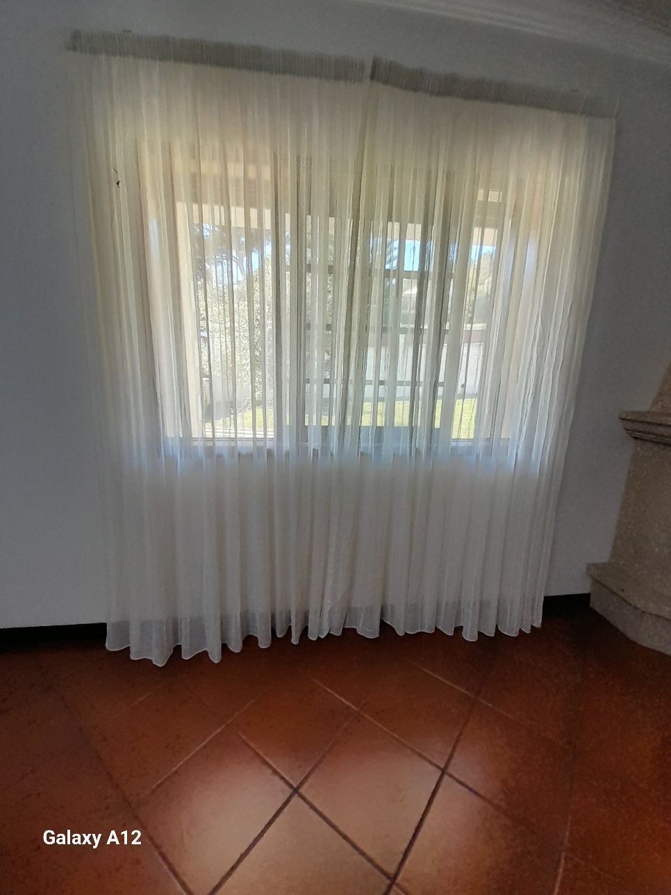 Vendo cortinas branco pérola