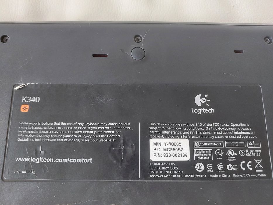 Клавіатура Logitech K340