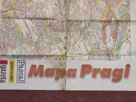 Plan miasta Praga , Mapa Pragi