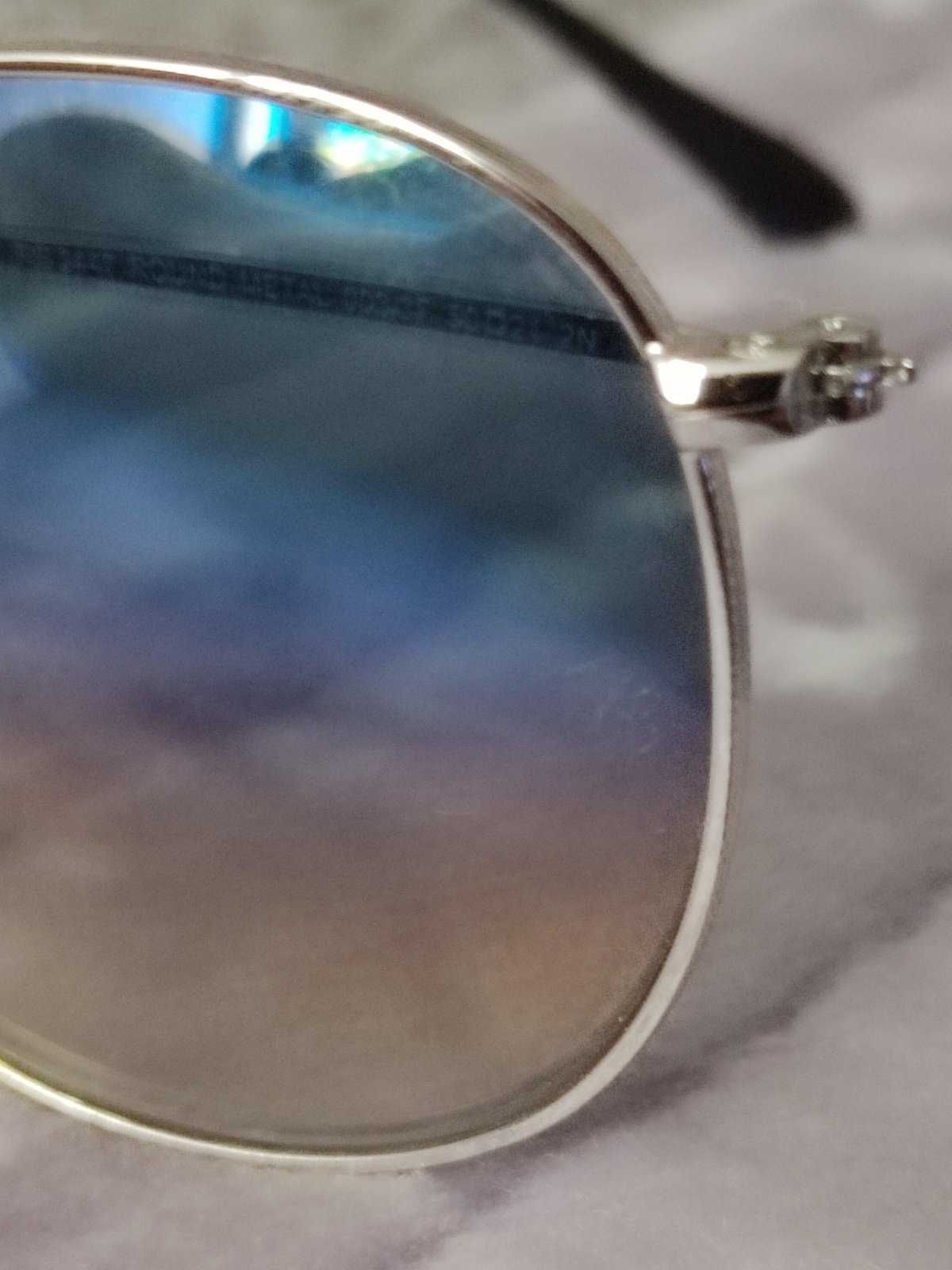 Ray Ban 3447 round metal Titanium