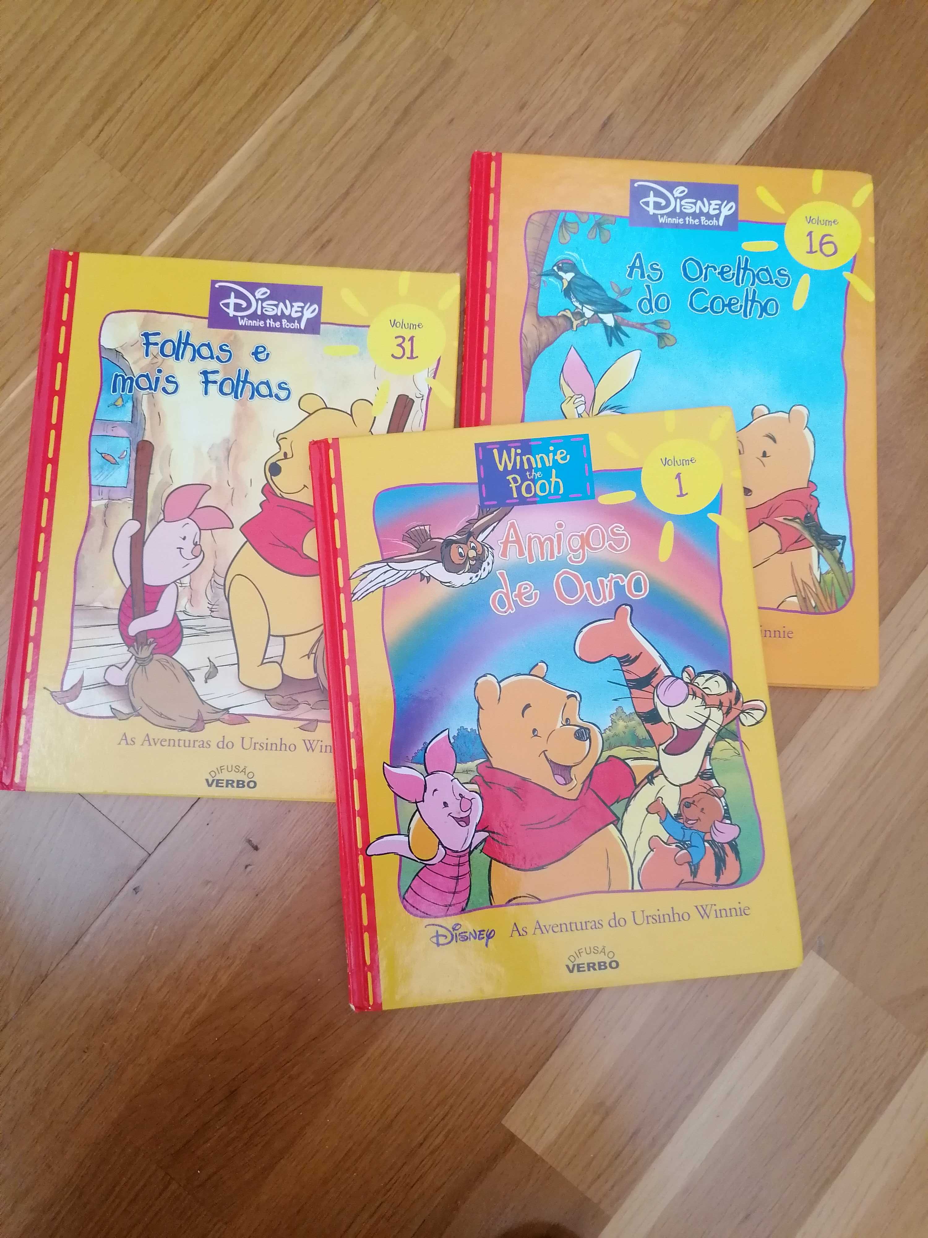 Livros da coleção Winnie The Pooh