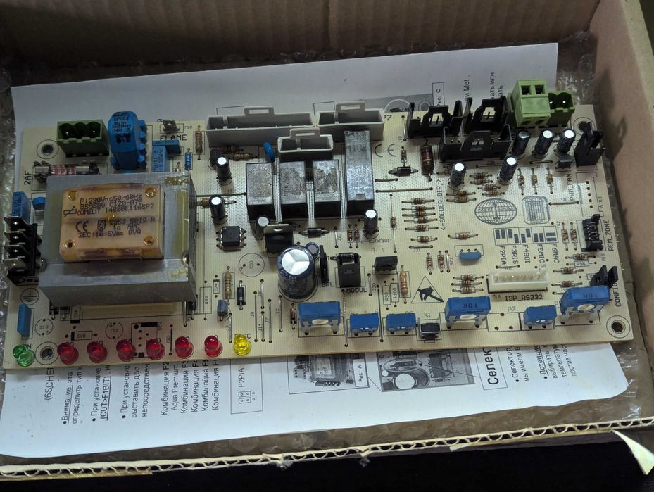 Плата на газовый котел Nova Florida Pictor dual line 6SCHEMOD14