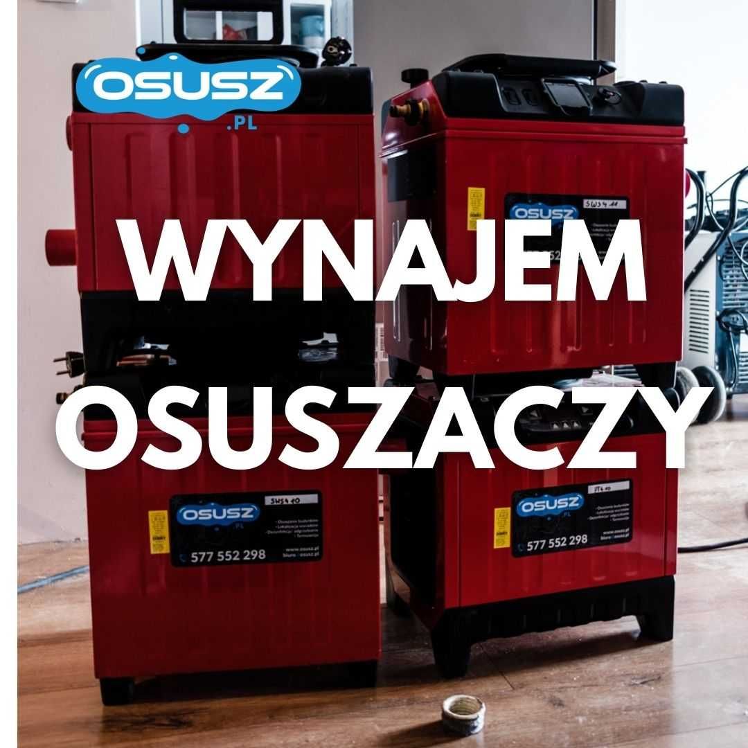 WYNAJEM Osuszacz powietrza, osuszanie budynków, pochłaniacz wilgoci