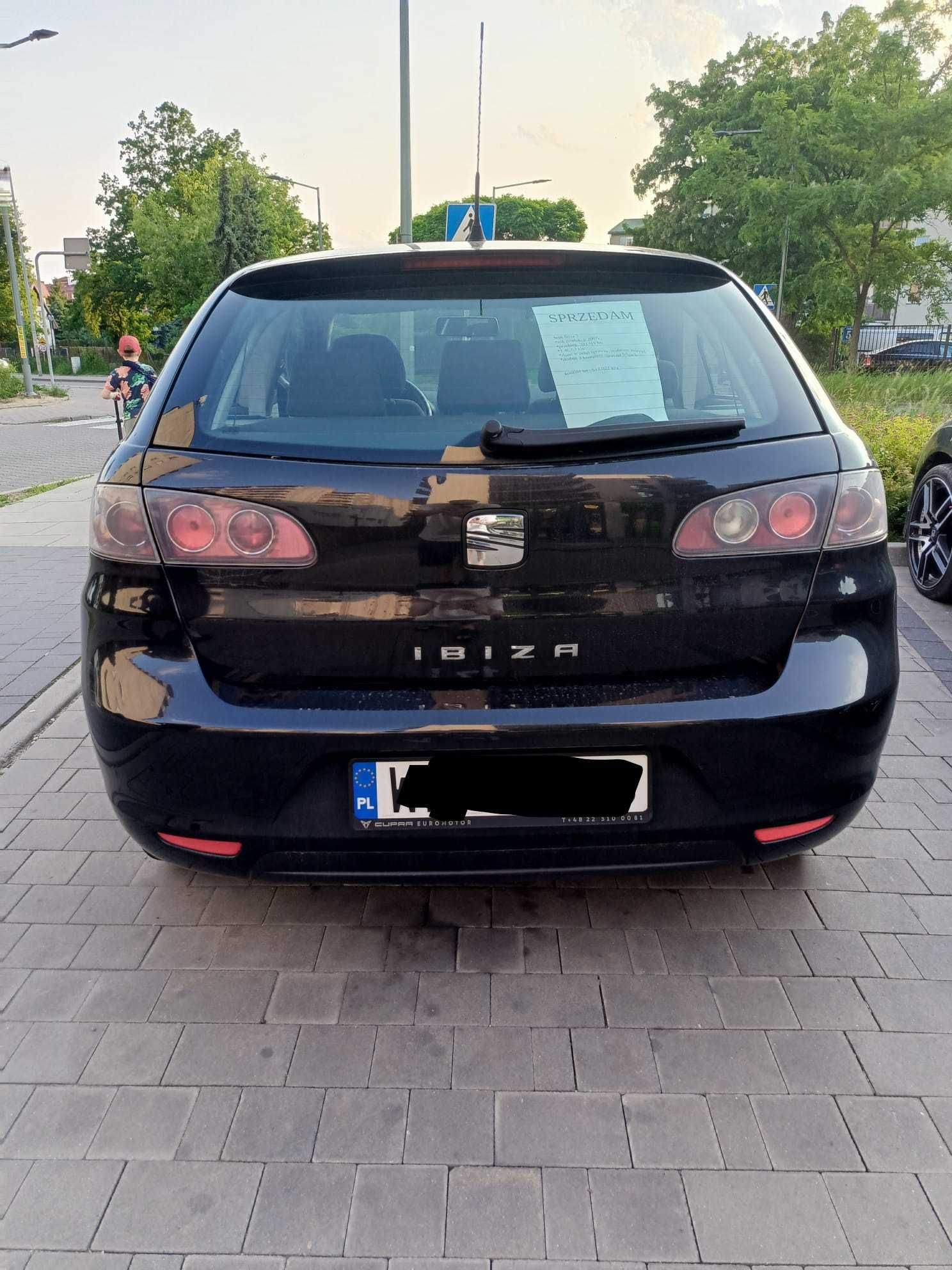 Seat Ibiza, 2007 1,4l, 86KM, klimatyzacja