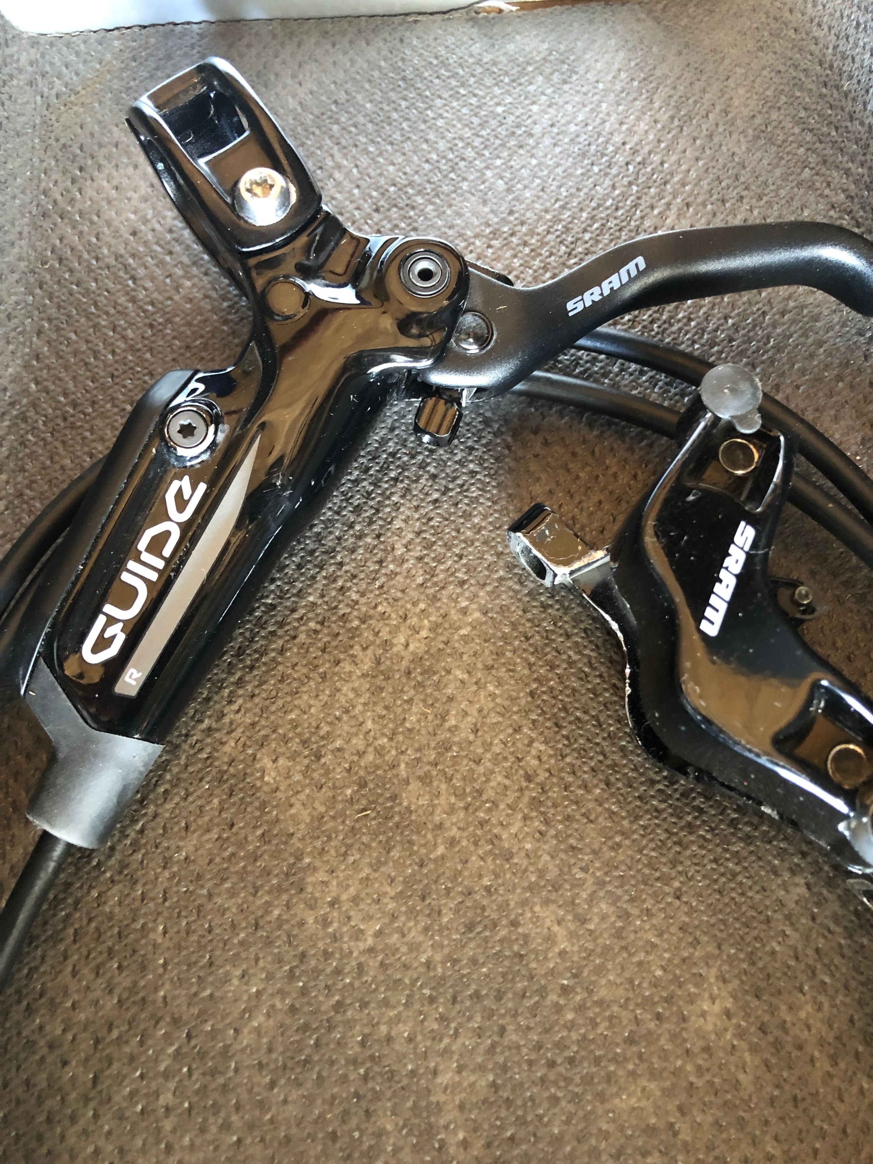 Sram guide R 156cm tył hamulec hydrauliczny czterotłoczkowy z obejmą