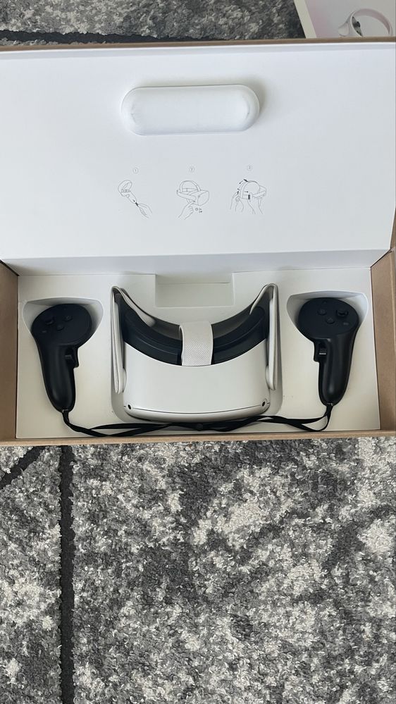Oculus quest 2, + 2 pady quest pro