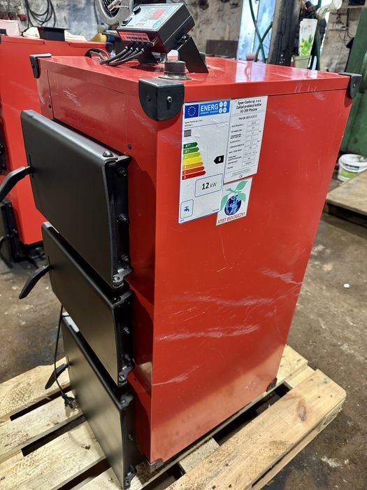 Kocioł 12 kw do 80 m2 Sterownik dmuchawa gratis 0