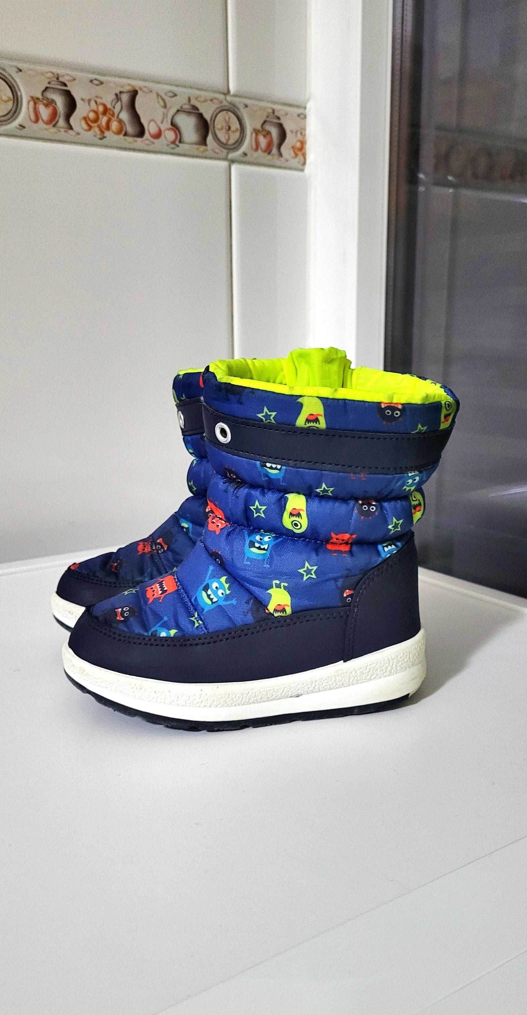 Botas quentes de menino tam. 25