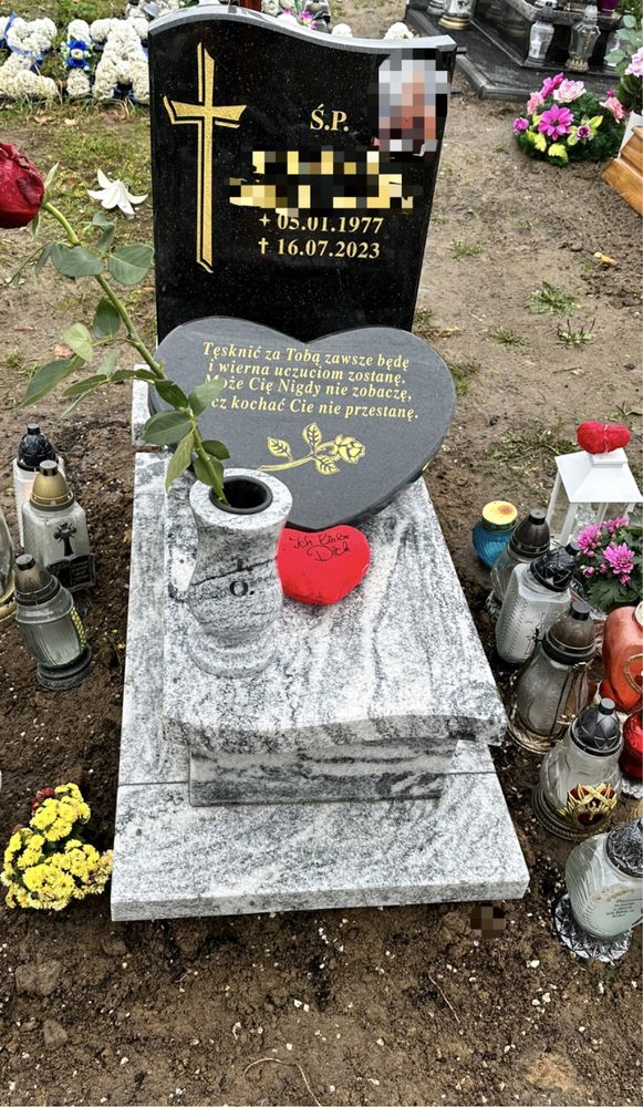 Nagrobki pomniki w niskich cenach Promocje z wystawy Kalia kamieniarz