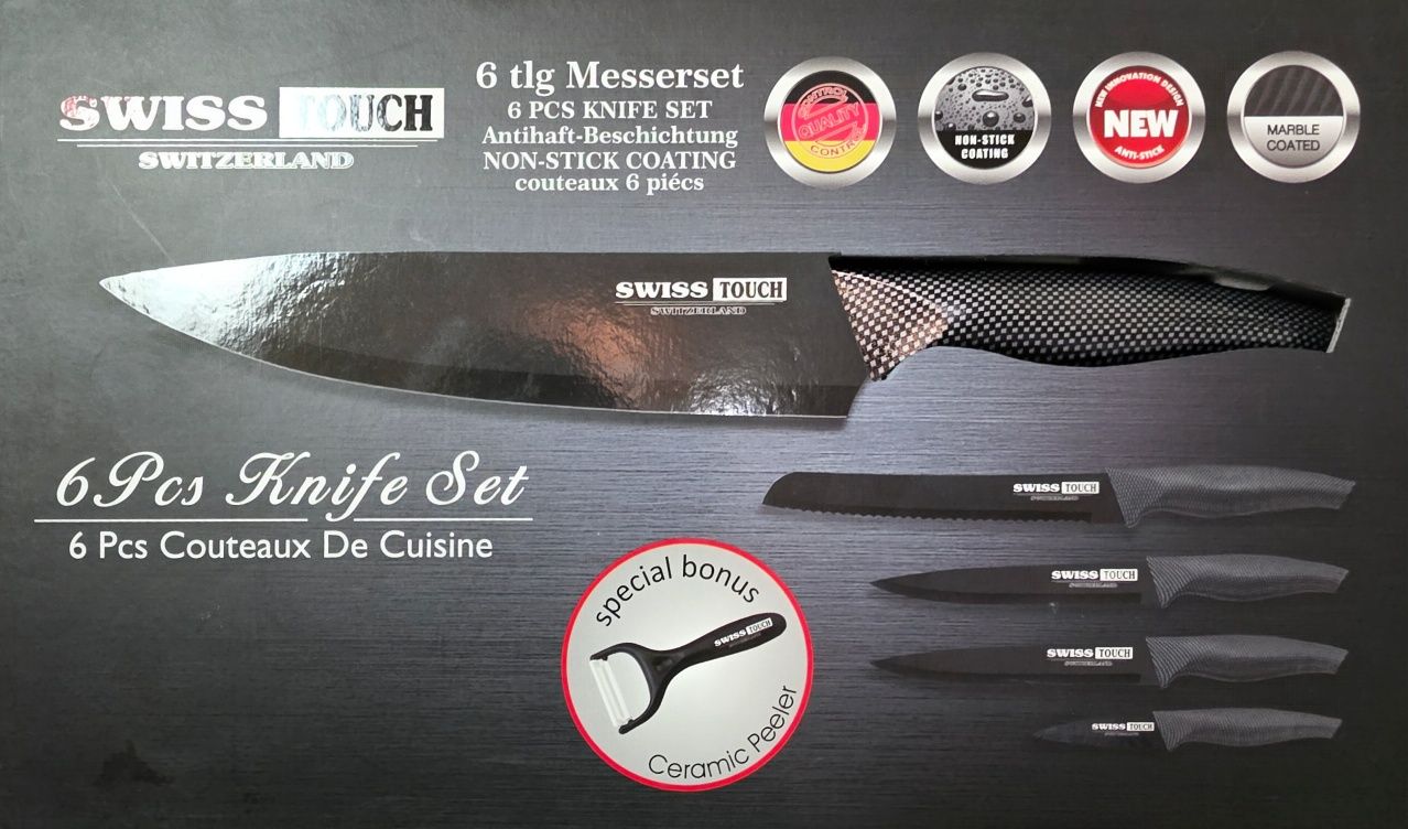 Conjuntos de facas da marca SWISS TOUCH