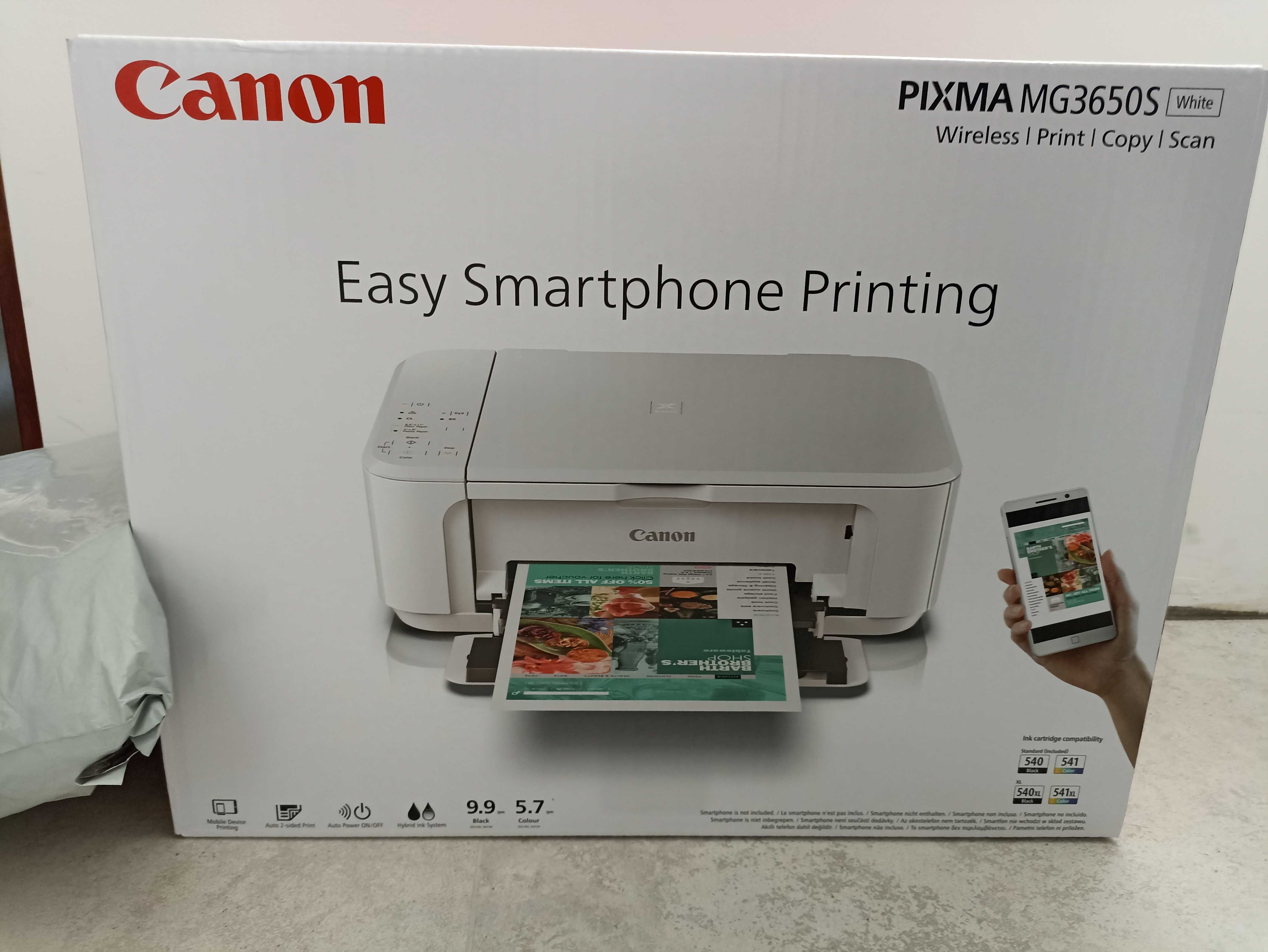 Urządzenie wielofunkcyjne CANON Pixma MG3650S