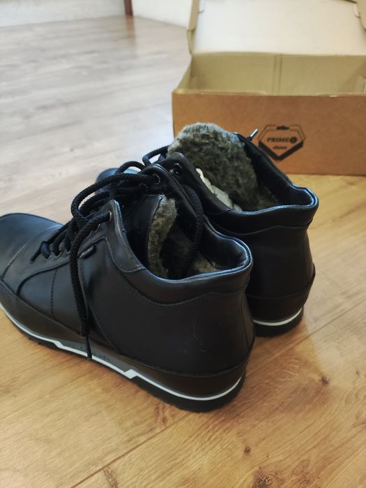 Ботинки зимние мужские натуральная кожа 44 размер