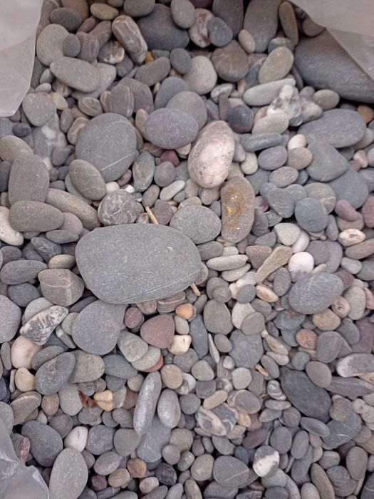 Галька морская для аквариума.