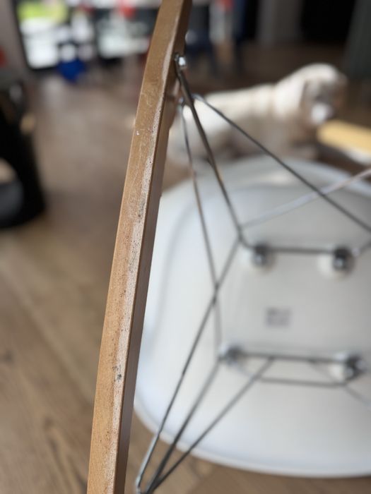 Vitra EPA RE RAR eames plastic chair krzesło płozach