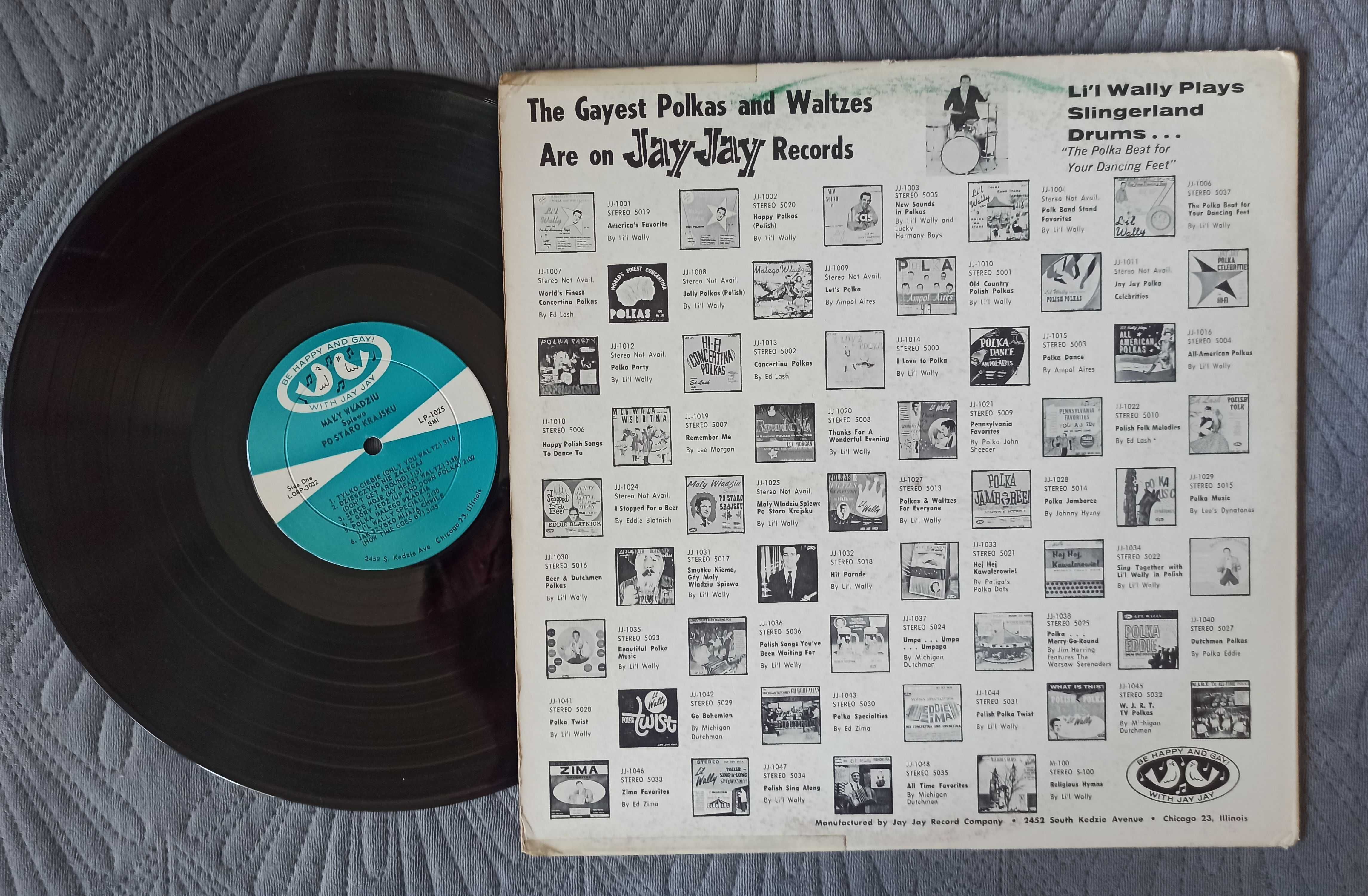Mały Władziu Li'l Wally - Po Staro Krajsku - LP-1025 Jay Jay Chicago